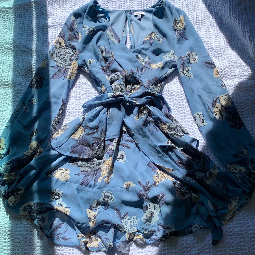Blue Mini Dress